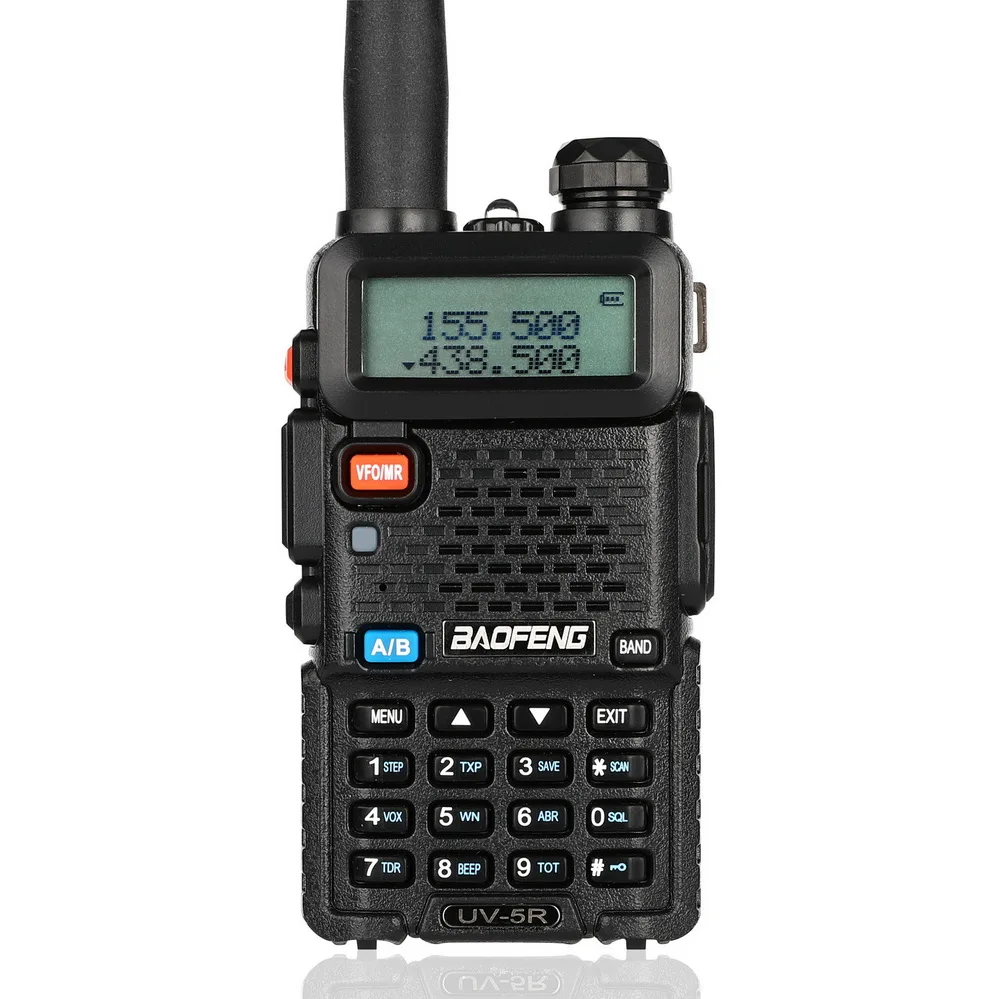 baofeng uv 5r walkie talkie professional cb radio station transceiver 5w vhf uhf portable uv 5r hunting ham radio in spain de free global shipping