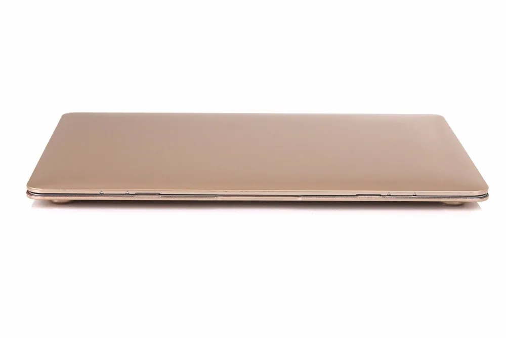 Для Macbook Air Pro retina 11 12 13 15 Mac 6 3 4 Белый 2016 Новый металлический золотой жесткий корпус