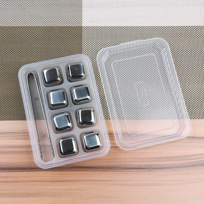 4 шт./6 шт./8 шт./компл. винные камни из нержавеющей стали охладители льда кубик для