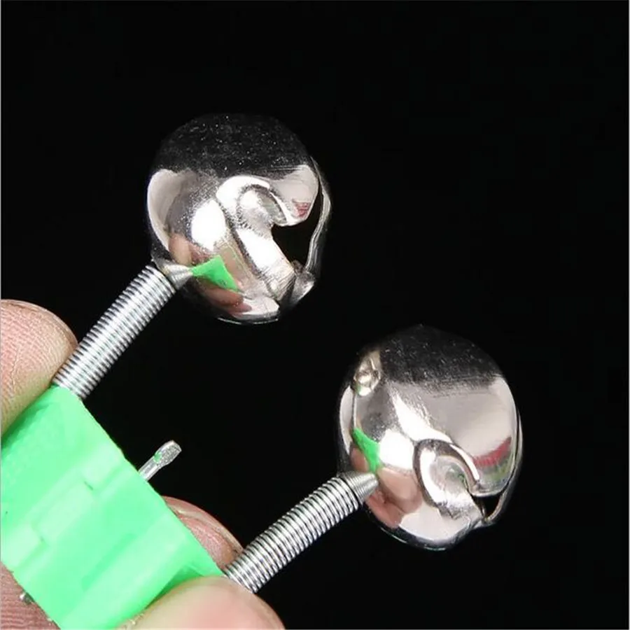 Удочка Полюс наконечник клип двойной колокольчик сигнал тревоги кольцо рыба