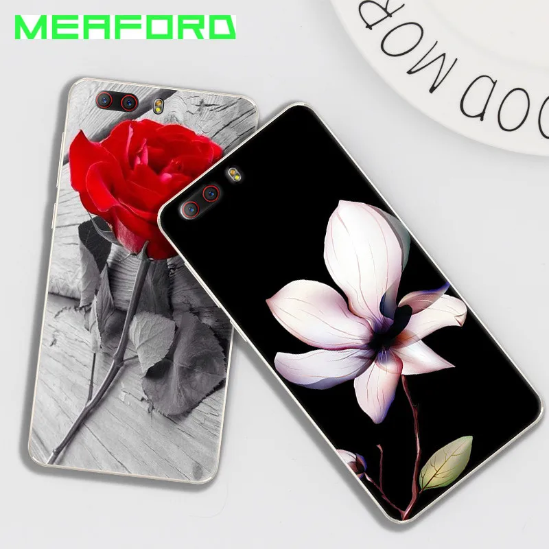 For ZTE Nubia Z17 minis Case Cute Cartoon Soft TPU Silicone Back Cover Light Matte Phone Coque |