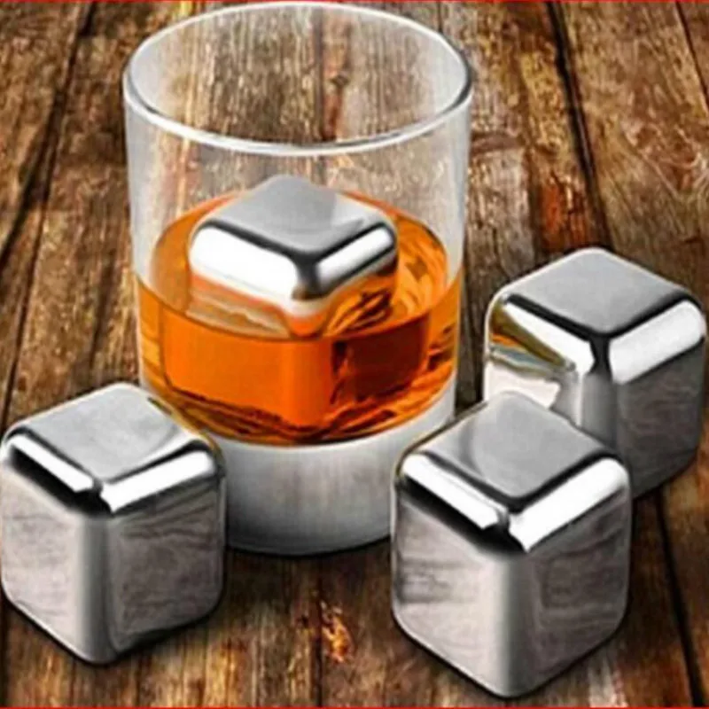 Волшебный Виски камни вина медведь охладитель из нержавеющей стали кубик льда