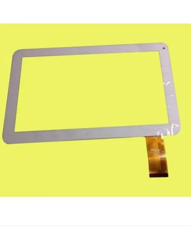 

White New 10.1" inch Tablet Capacitive touch screen Touch panel Digitizer Glass Sensor QLT 1007C--PW Free Shipping