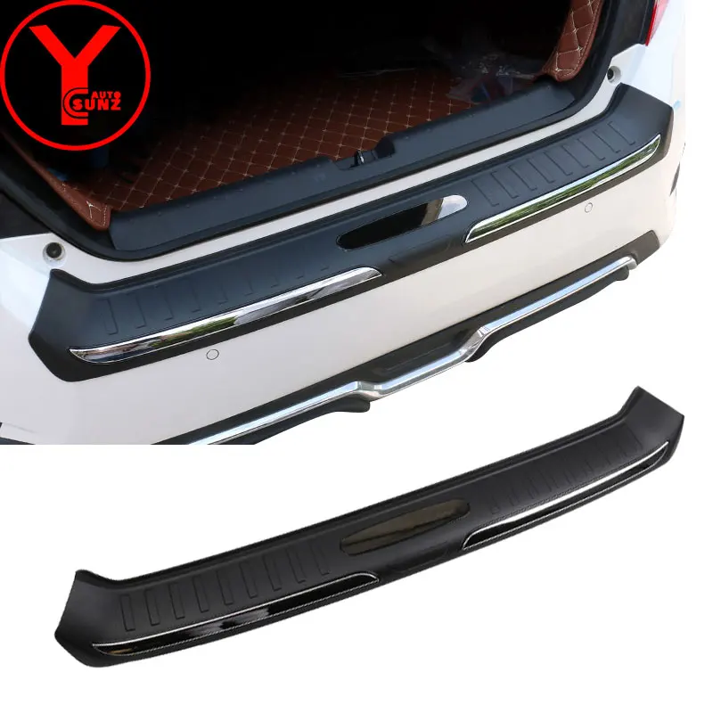 ABS протектор заднего бампера для honda civic 2016 2017 2018 2019 аксессуары порога 10th gen YCSUNZ |