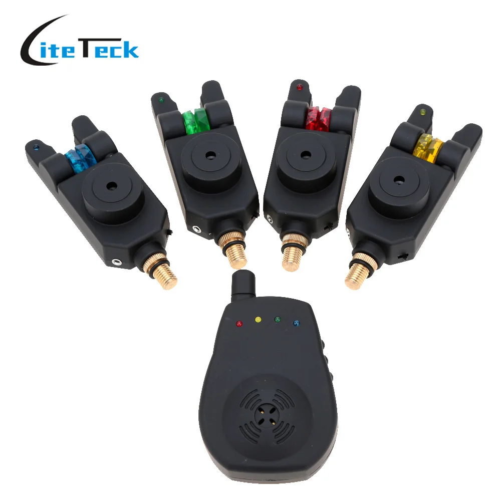 Беспроводной цифровой рыболовный сигнализатор поклевки колокольчик рыба набор