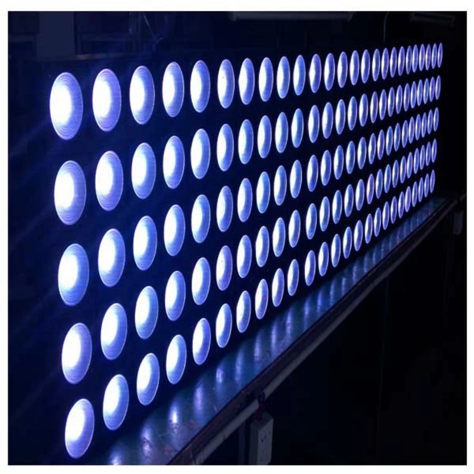 1 шт./лот 25x10 Вт RGB 3 в светодиодная матрица освещения сцены фона 5x5 Светодиодная