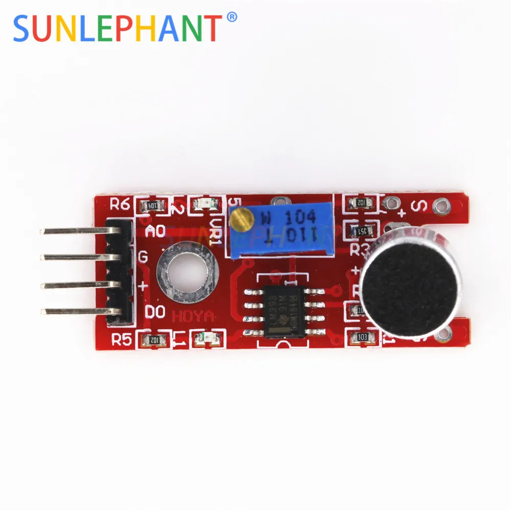 KY 037 новинка 4pin распознавание голоса модуль датчика микрофон передатчик умный