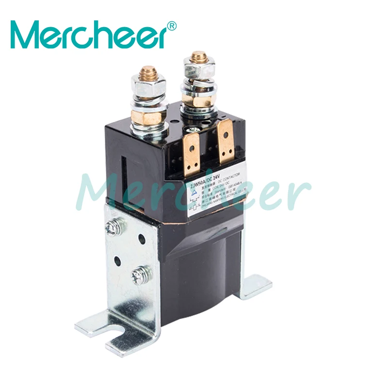 SW60 NO (нормально открытый) 12V 24V 36V 48V 60V 50A DC контактор ZJW50A для мотора вилочного