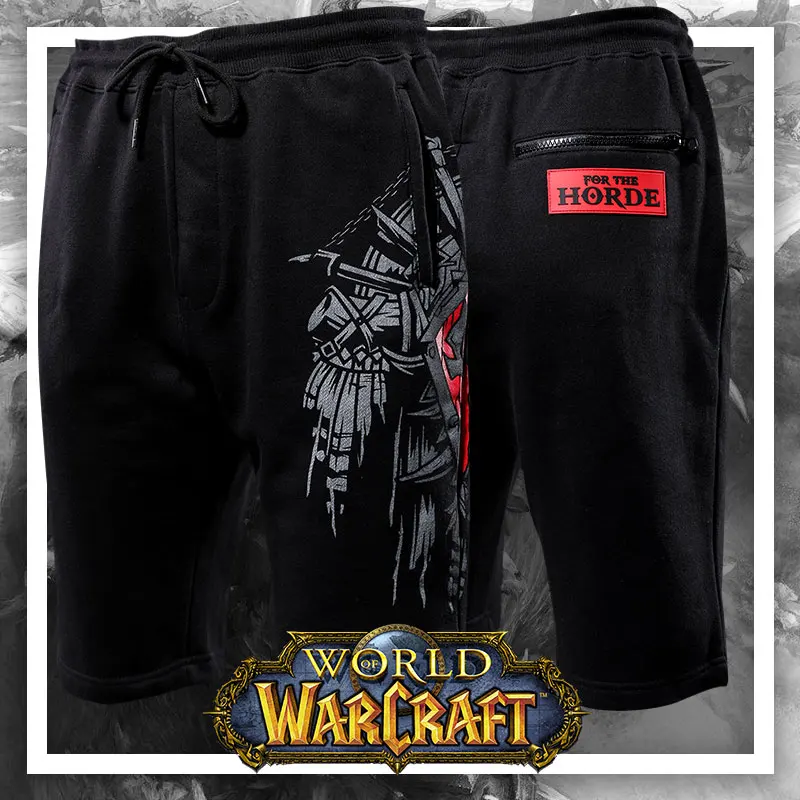 TEE7 Для Мужчин's World of warcraft Шорты WOW Племенной Альянс мужские брендовые Пляж