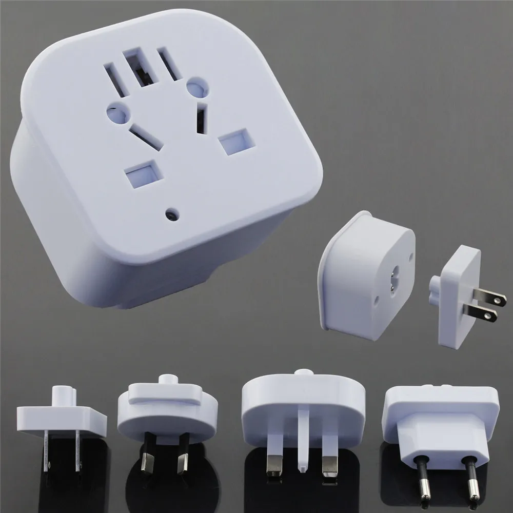 4in1 Assemble Universal socket converter US EU AU UK Travel plug converter.1 Conversion to 4r.Assembled global | Обустройство дома