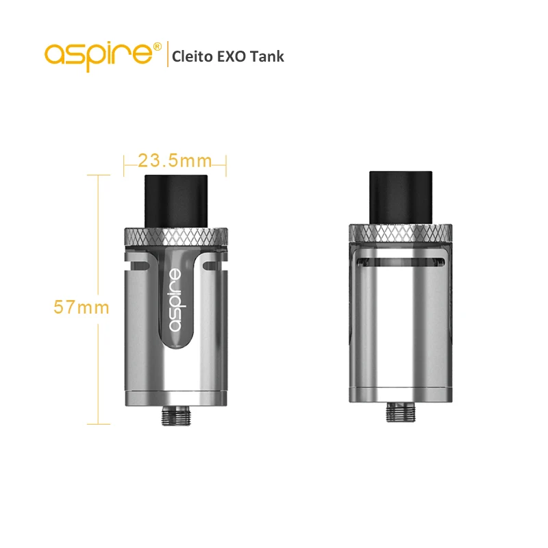 Электронной сигареты распылителя Aspire cleito EXO Atomiseur TPD 2 мл Тип Испарительный бак