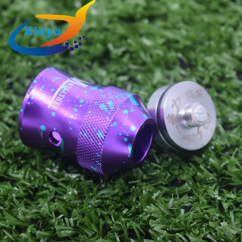 Avid Lyfe rda 24 мм бак атомайзер Comp 2 пост битва колода и ModFather крышка больше облако Vape