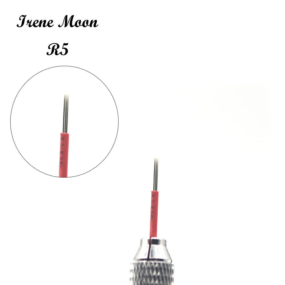 10 пластин затенение R5 вкладыш бровей микроблейдинг Вышивка Крестом Иглы