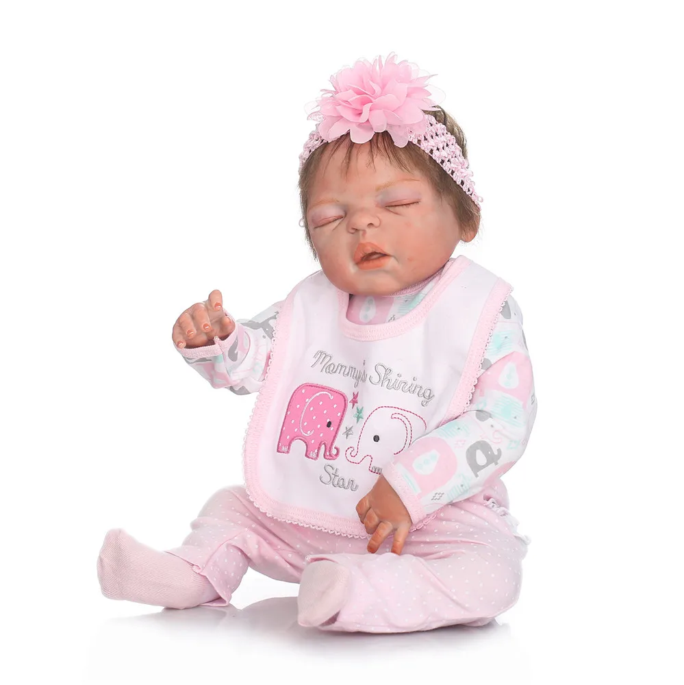 NPK 48 см bebe Реалистичная кукла reborn premium ручная детальная картина мизинец на все тело силиконовая Анатомически правильная