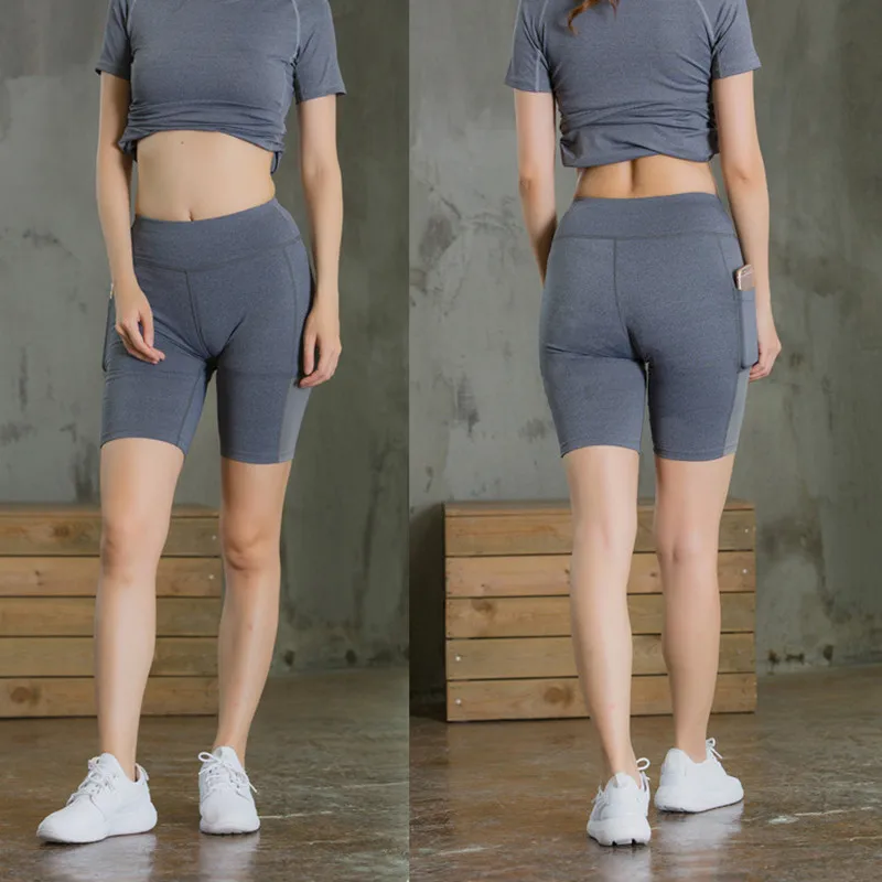 Женские повседневные тонкие шорты для фитнеса танцевальные однотонные занятий