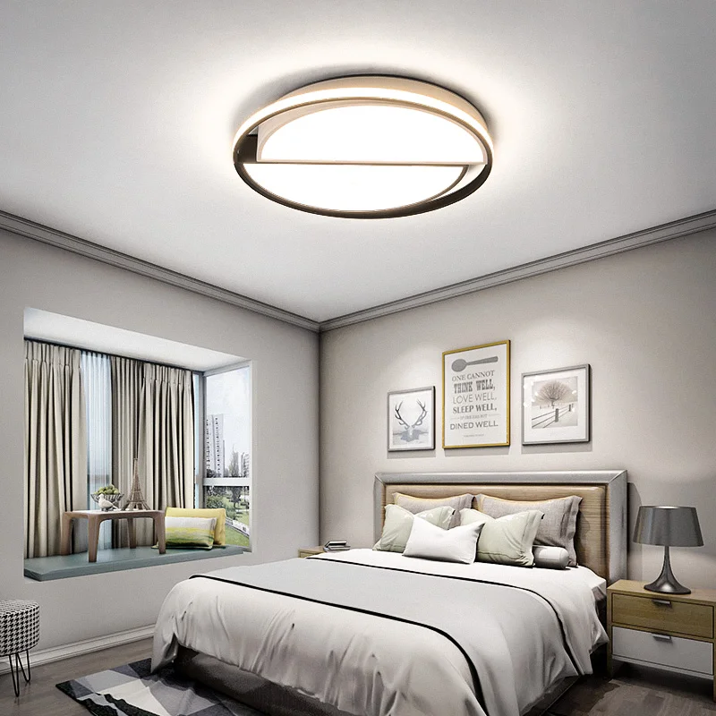 Nordic bedroom led ceiling lamp Simple modern home room warm romantic creative | Лампы и освещение