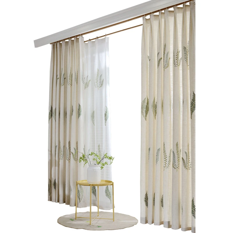 Льняные жалюзи хлопковые прозрачные шторы и тюль для окон дешевые гостиной | Дом