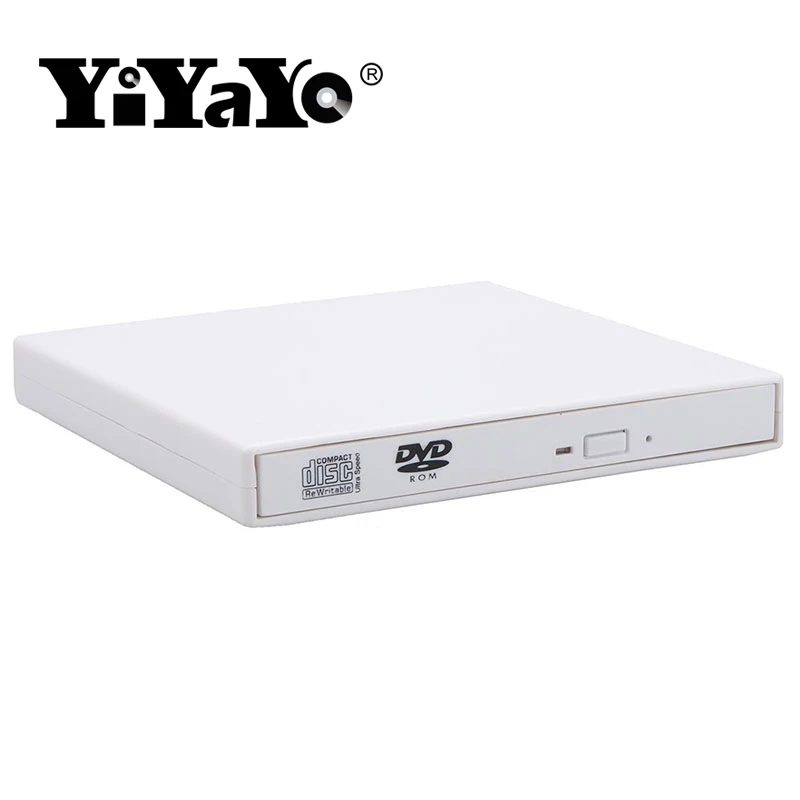 YiYaYo Внешний USB 2,0 оптический привод DVD комбо CD-RW горелки DVD/CD-ROM плеер НЧ-динамик, Bluetooth для ноутбук Windows 7/8/10, MAC OS