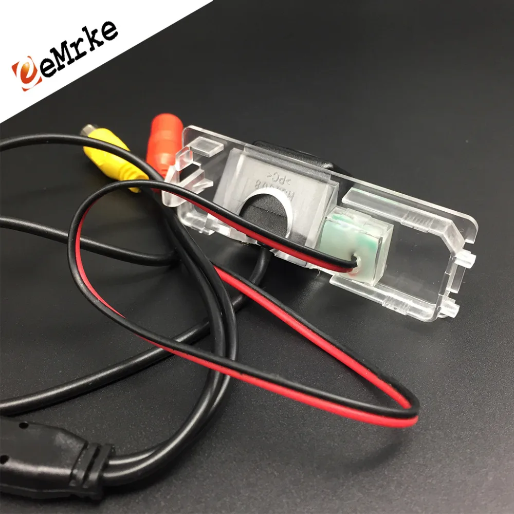 Светодиодная Автомобильная камера заднего вида и ночного видения HD CCD для Volkswagen VW