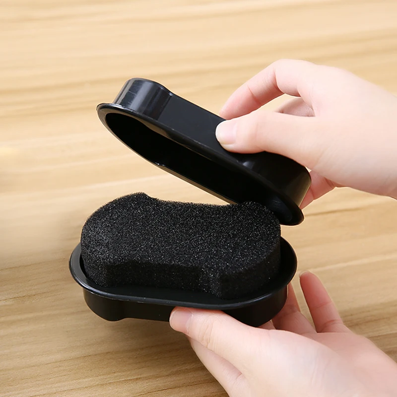 1 шт. двусторонняя щетка для быстрого придания блеска обуви многофункциональный