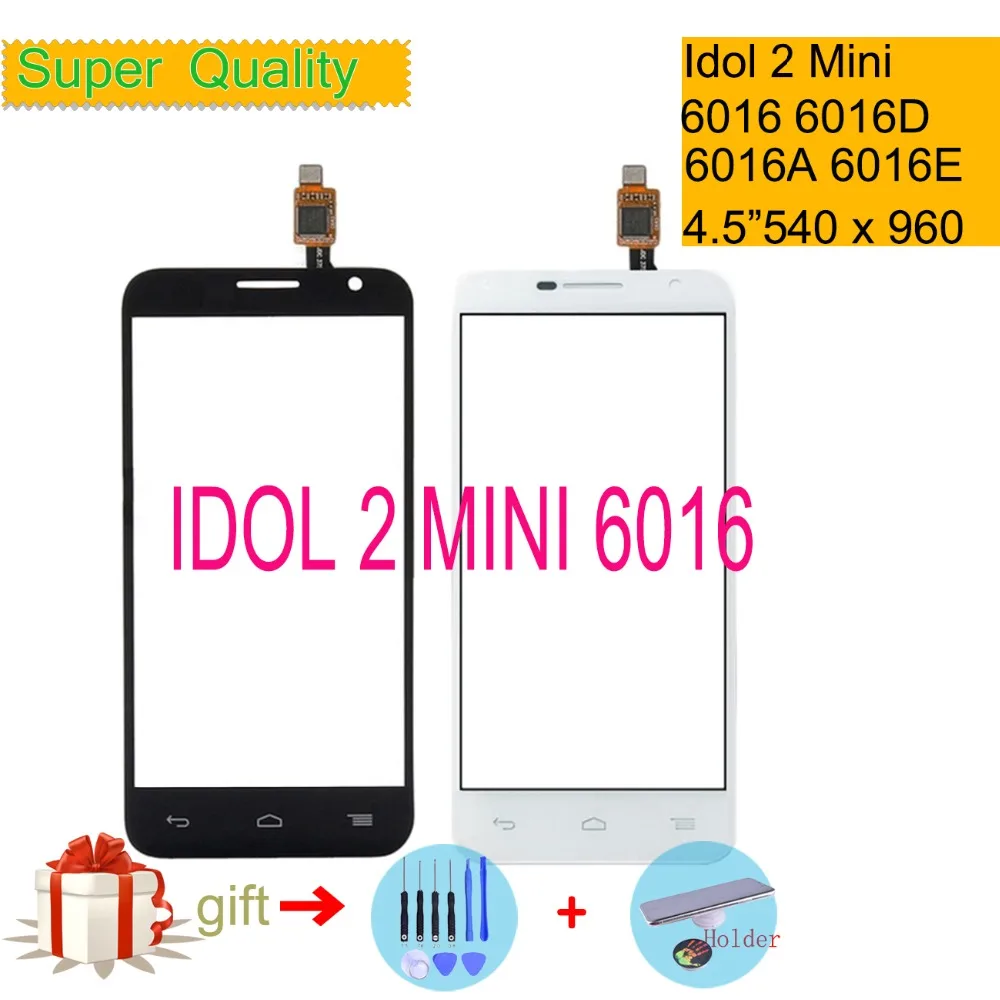 Сенсорный экран 4 5 дюйма для Alcatel One Touch Idol 2 mini 6016 6016D 6016A 6016E 6016X OT6016 стеклянная