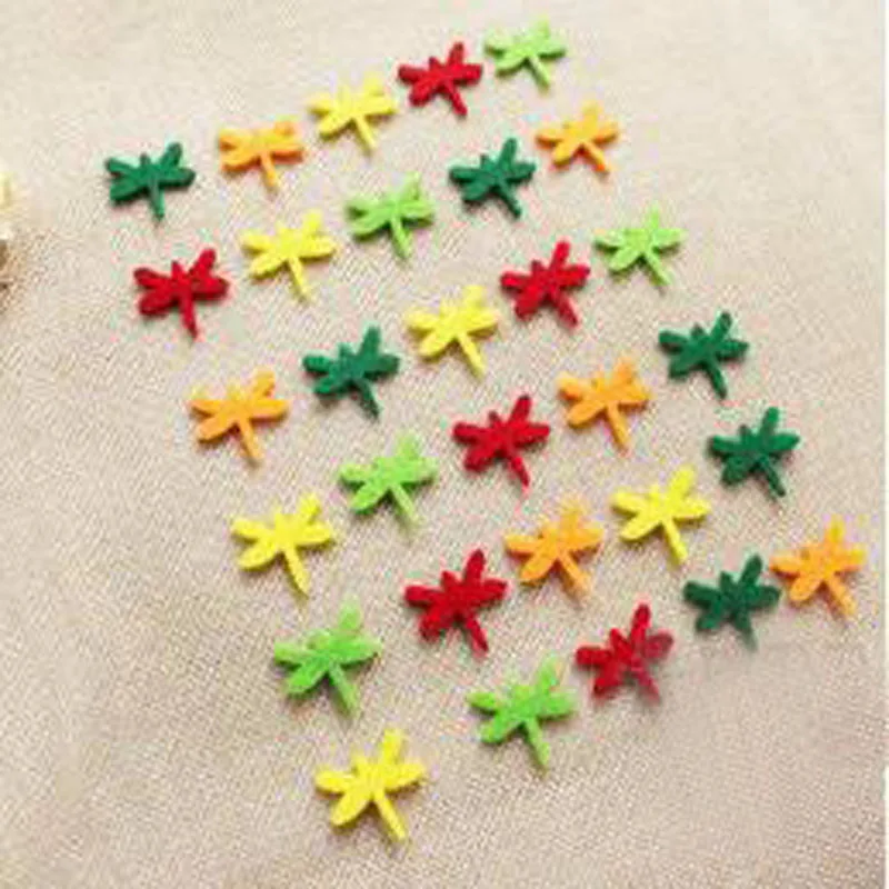 22 шт. детская Нетканая войлочная ткань стрекоза|fabric for diy|felt fabricfabric |
