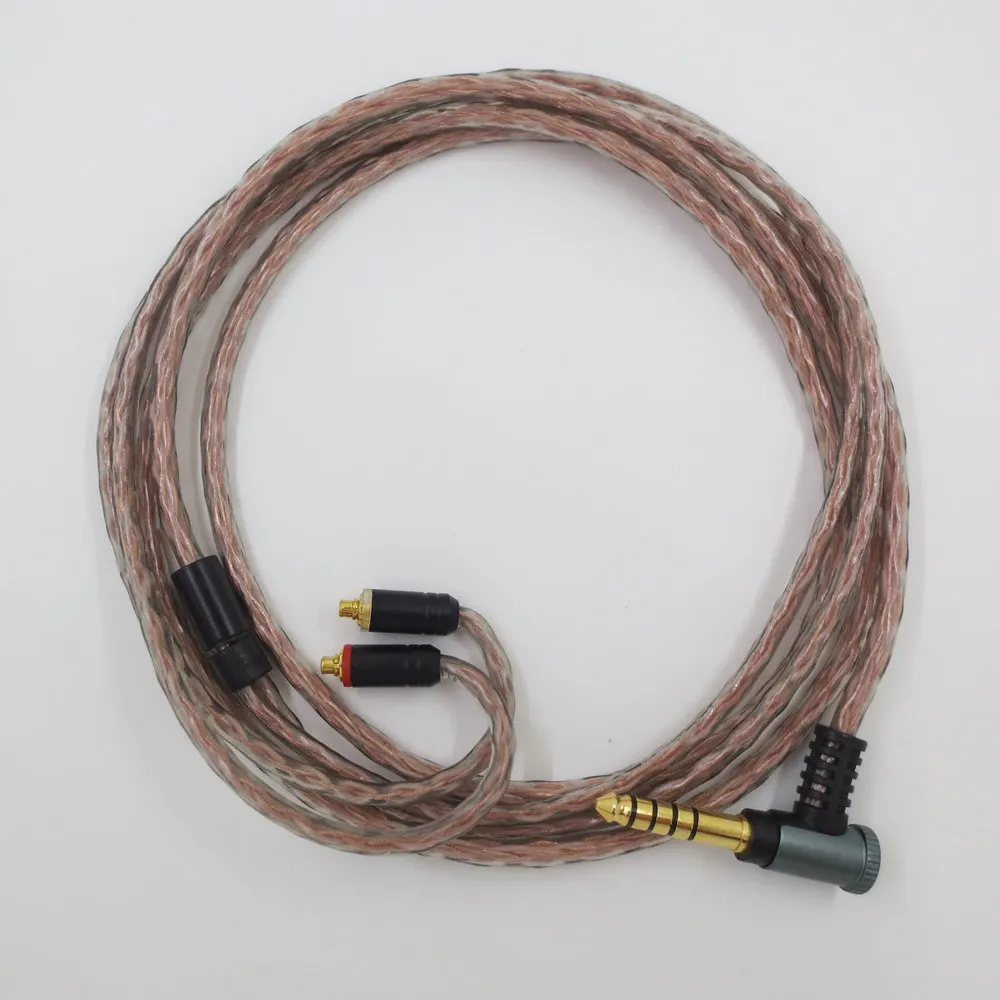 ZSFS Золотой клад кабель 4,4 мм балансный кабель с разъемом MMCX для shure se215 se535 se846 ue900 W80 UM50 FX1100 наушники