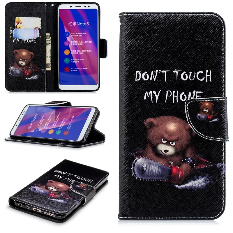 Кожаный чехол-книжка из искусственной кожи чехол для Xiaomi mi A1 A2 Lite Red mi 8 8A 7 7A 6 6A Note 8T Note 5, 6, 7, K20 Pro 4 4X чехол-портмоне с функцией подставки чехол для телефона