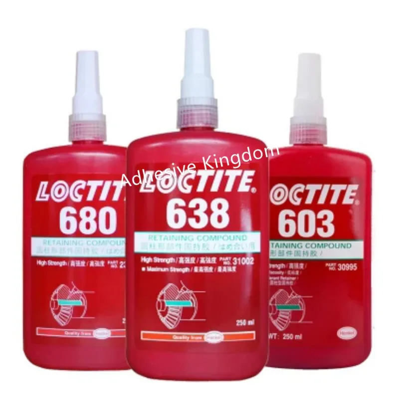 250 мл Loctite 638 цилиндрические части Холдинг клей Высокая прочность подшипника крепежный клей анаэробный клей