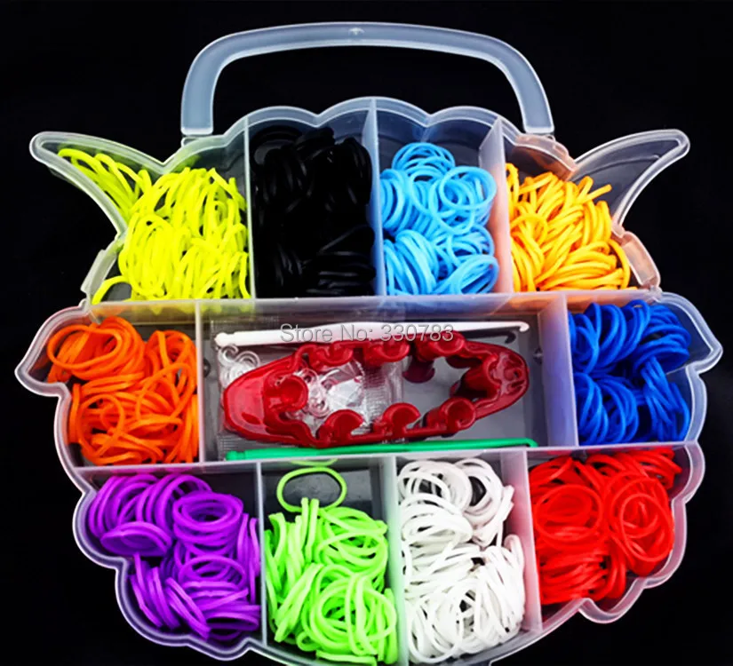 В дети любимый резина лента комплект камедь для браслеты Камедь плетения девочки