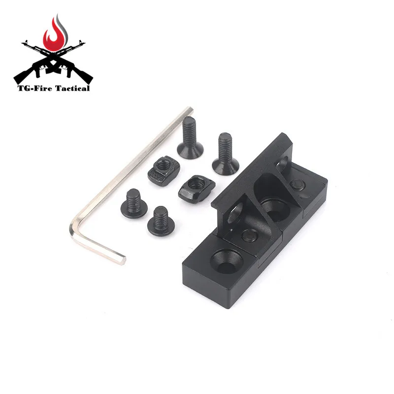 Тактическая Мягкая вспышка с креплением Mlok Keymod поворотное крепление для Surfire M300