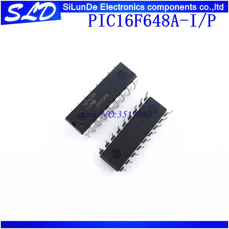

Free Shipping 50pcs/lot PIC16F648A-I/P PIC16F648A 16F648A-I/P 16F648A 18-DIP