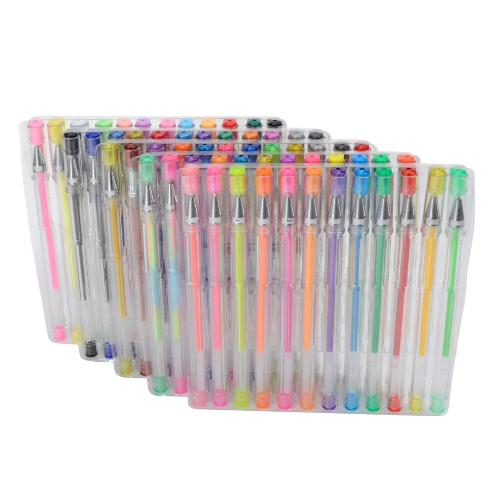 Набор детских гелевых ручек ABC Smart Color Art 60 шт. цвета в комплекте: классический