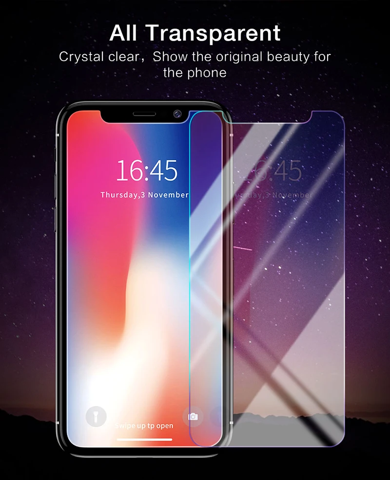9H противоударное закаленное стекло для iPhone 11 Pro Max XS XR X 8 7 6 6S Plus 5 5S SE защита экрана