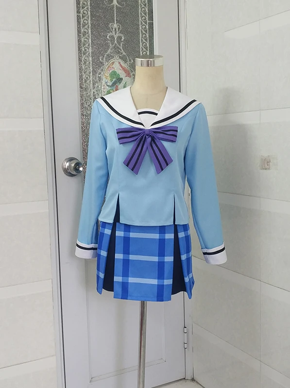 Костюм для косплея аниме Happy Sugar Life косплей коубе Шио Женский костюм школьная