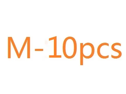 Подвесные Крючки из нержавеющей стали для шкафа, кухни, ванной комнаты, хранения, гаража, мастерской и офиса - Цвет: M-10pcs