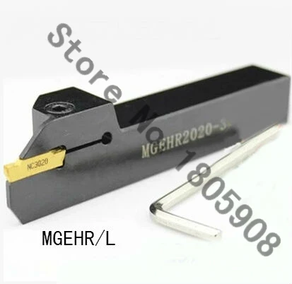 

MGEHR 2020-1.5 20*20*125MM External Grooving Turning Lathe Bar Tool Holder For Lathe Machine CNC Cutting Turning Tool Set Holder