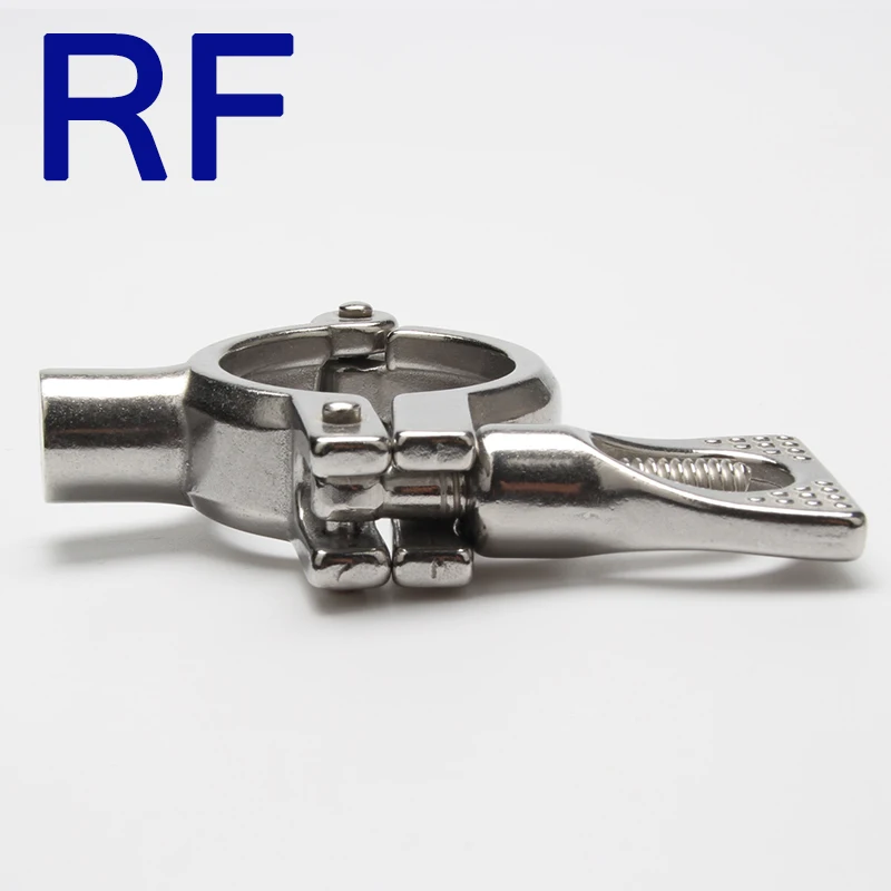 RF 100A SS304 санитарный зажим из нержавеющей стали Круглый держатель для труб |