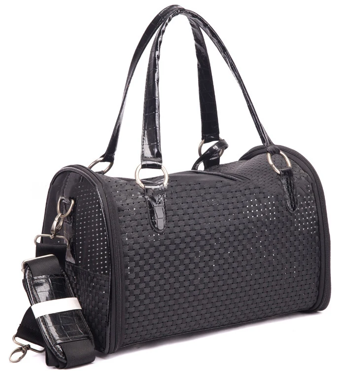 НОВАЯ переносная ПВХ посылка для собак с цветочным принтом сумки путешествий