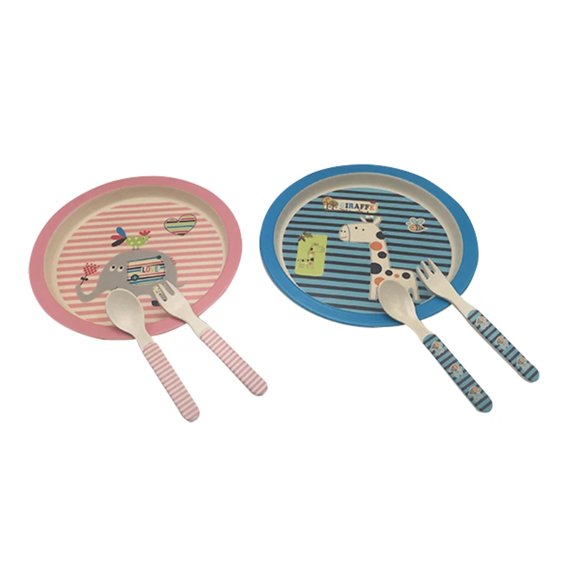 Набор посуды для кормления 3 шт./компл. из 100% бамбукового волокна|feeding set|baby platebaby