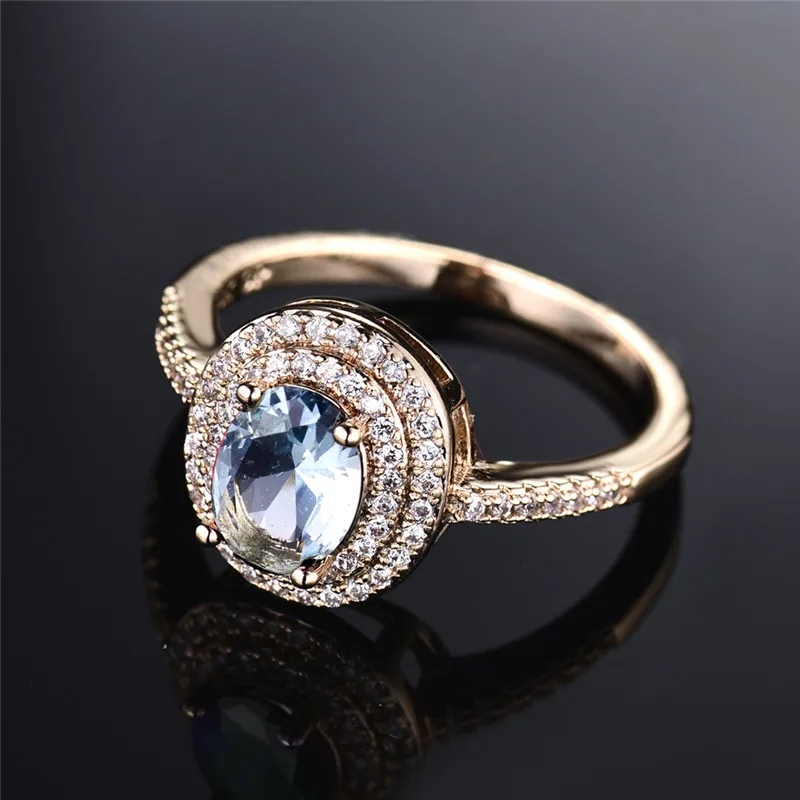 Будонг роскошное кольцо на палец для женщин золотого цвета блестящий большой