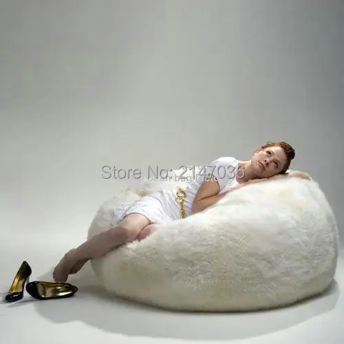 Красный большой гостиной фасоли мешок мебель, теплый и диван комфорт beanbag диван стул набор