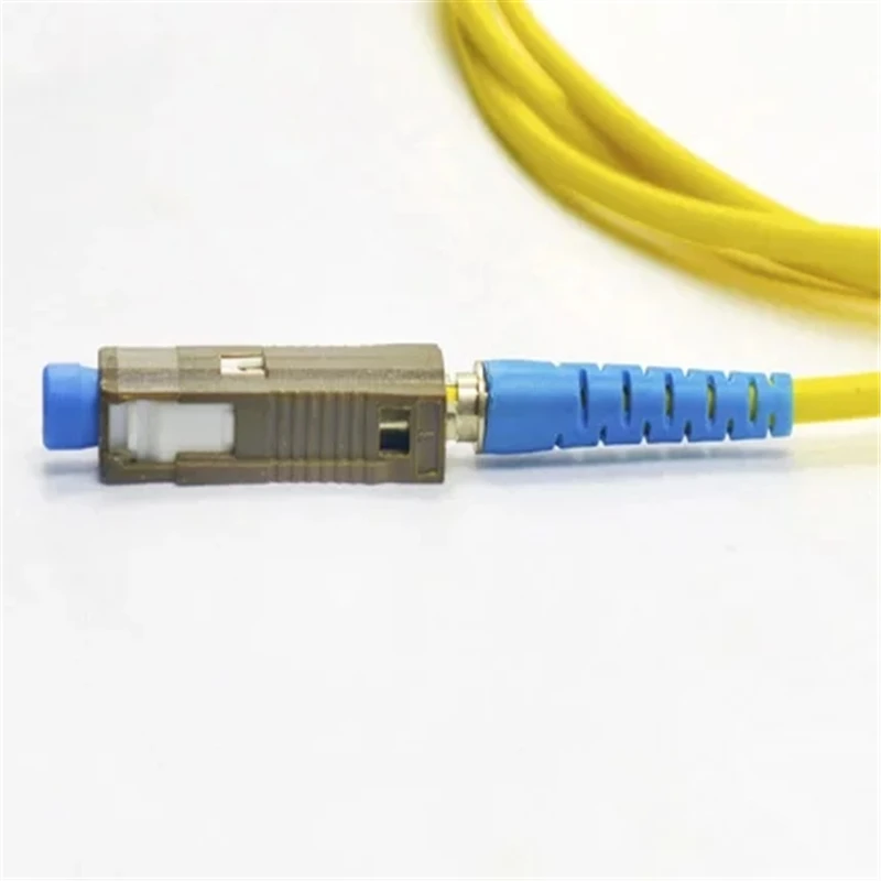 10 шт. MU 1 м патч корд SM SX LC FC оптоволоконный перемычка 1mtr Simplex 9/125um OS1 оптический