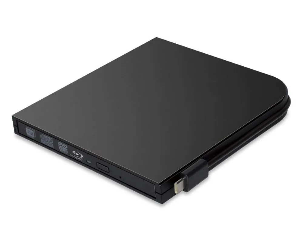 Внешний Blu-Ray DVD-привод горелка проигрыватель USB 3.0 Type-C DVD-RW VCD CD RW привод Superdrive для