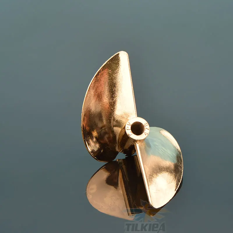 Rc лодка 478 винт диаметр 78 мм Prop 2 лезвия Алюминиевый Пропеллер для 6 35 1/4 &quotProp вал