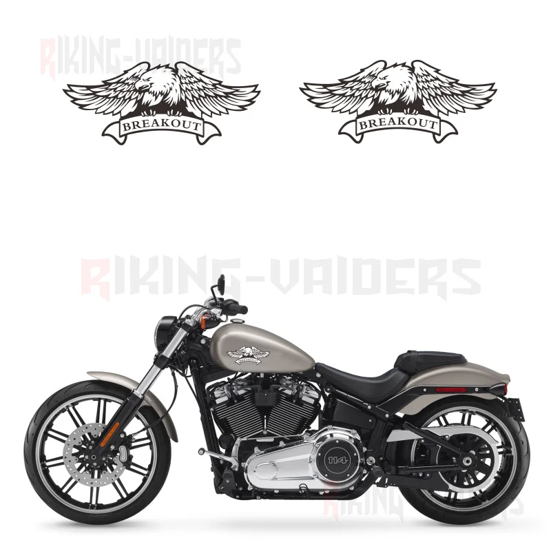 Наклейка с логотипом орла на заказ наклейки топливный бак виниловые для Harley