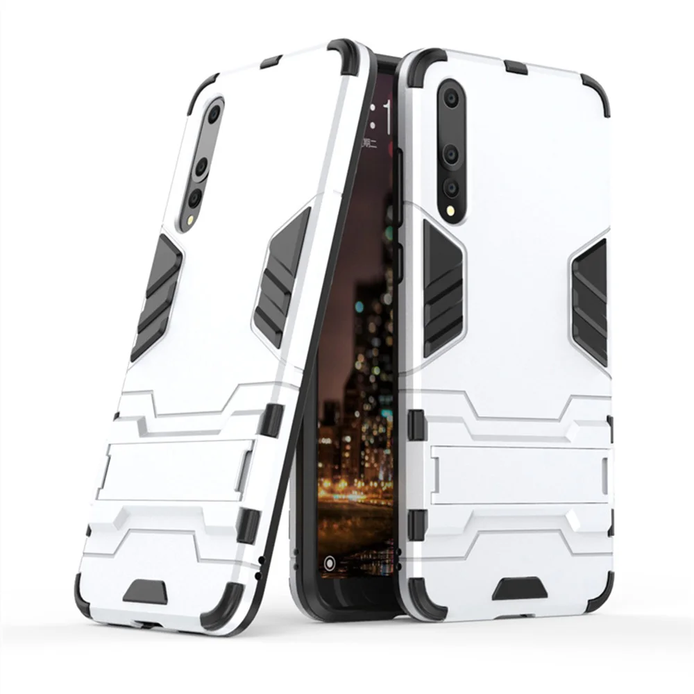 Armor Case For Huawei P20 Smart PRo Robot Silicone Rubber Back Phone Cover |