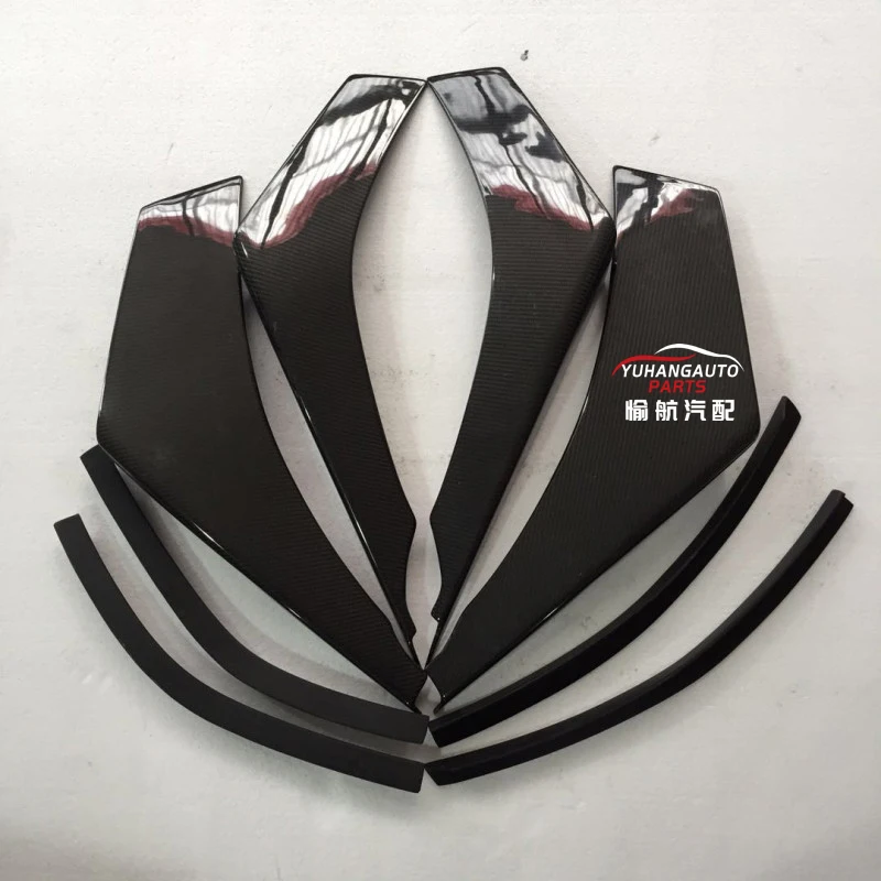 Для lancer Evolution 7-9 VOLTEX Универсальный CANARD(8 шт./компл.) углеродное волокно со стекловолокном