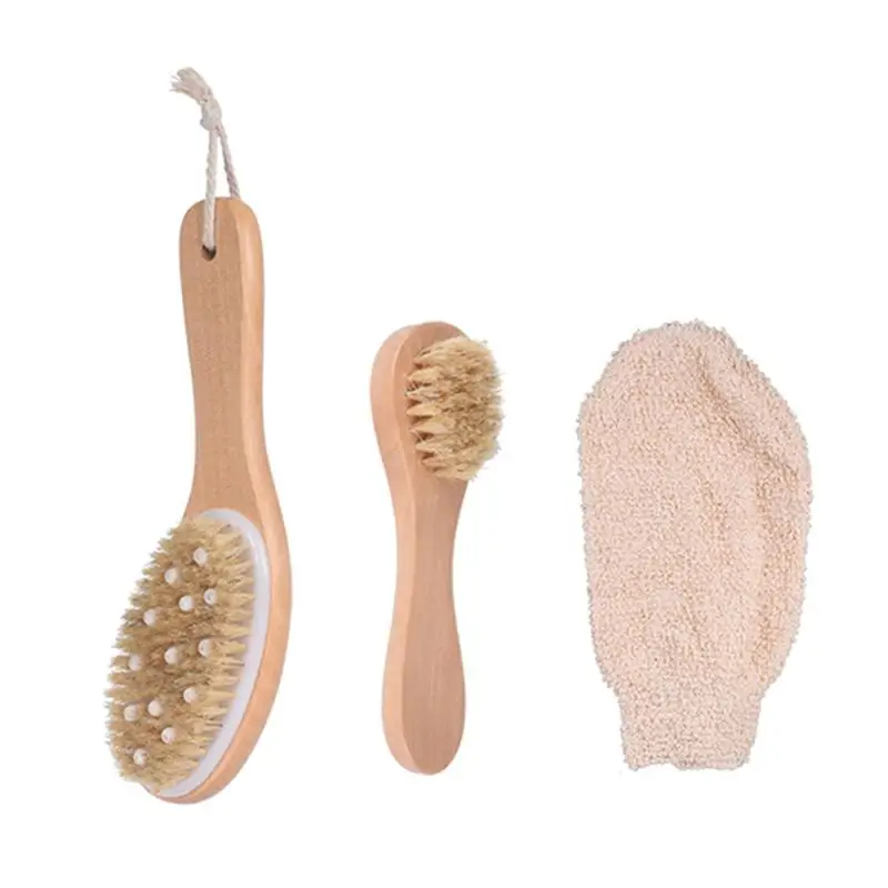 Набор из 3 предметов для ванной комнаты отшелушивающая кисть лица инструменты