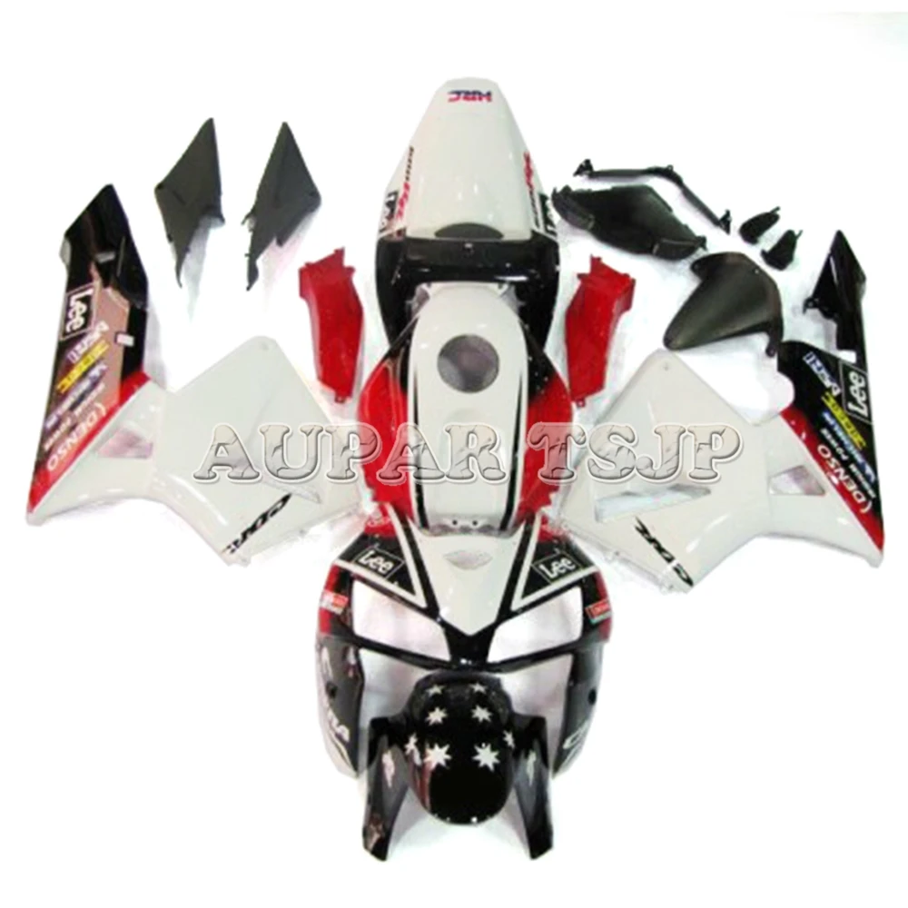 

White Red Black Fairings For Honda 2005 2006 CBR600RR F5 ABS Injection Plastic Full Bodywork New Sportbike Hull